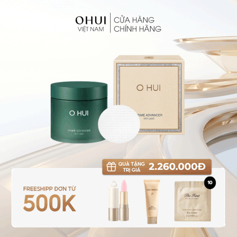 Bông Dưỡng Da Ohui Prime Advancer Skin Pad Trẻ Hóa Toàn Diện