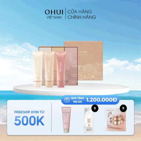 Bộ Kem Tay Ohui Hand Cream Trio Set