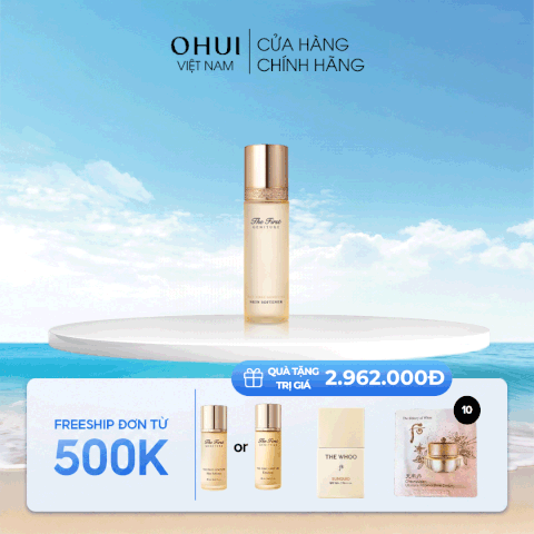 Nước cân bằng chống lão hóa da tái sinh da OHUI The First Geniture Skin Softener