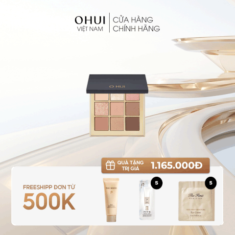 Bảng Phấn Mắt OHUI Real Color Eye Palette 9 Màu