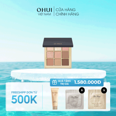 Bảng Phấn Mắt OHUI Real Color Eye Palette 9 Màu