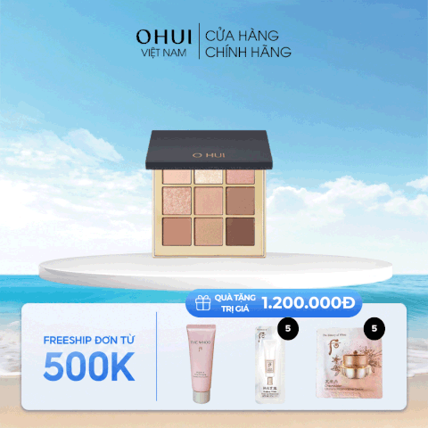 Bảng Phấn Mắt OHUI Real Color Eye Palette 9 Màu