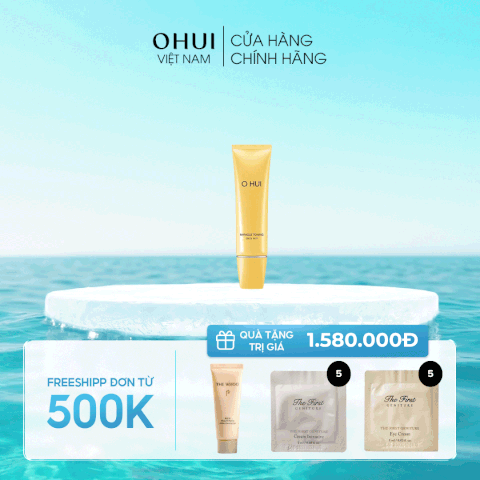 Kem Chống Nắng OHUI Miracle Toning Daily Sun SPF50+/PA++++