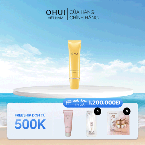 Kem Chống Nắng OHUI Miracle Toning Daily Sun SPF50+/PA++++