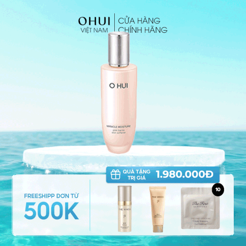 Nước cân bằng dưỡng ẩm OHUI Miracle Moisture Skin Softener (Moist)