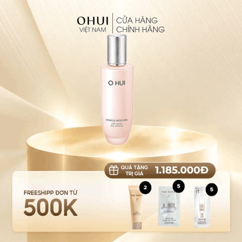 Nước cân bằng dưỡng ẩm OHUI Miracle Moisture Skin Softener (Moist)