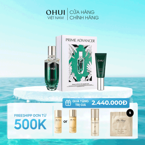 Bộ Tinh Chất Chống Lõa Hóa OHUI Prime Advancer Ampoule Serum Special Set