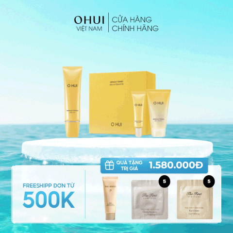Bộ Kem Chống Nắng Bật Tone Ohui Miracle Daily Sun 50ml