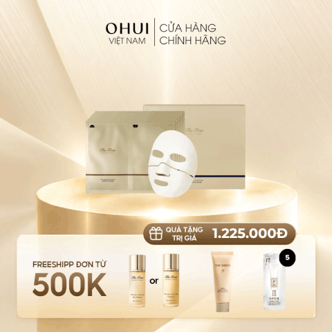Set Mặt Nạ Trẻ hóa da OHUI The First Geniture Ampoule Mask