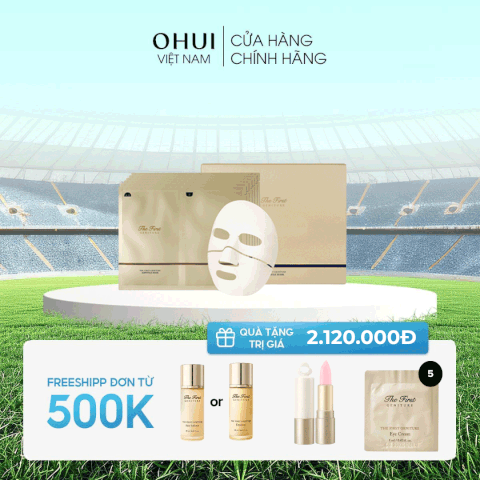 Set Mặt Nạ Trẻ hóa da OHUI The First Geniture Ampoule Mask