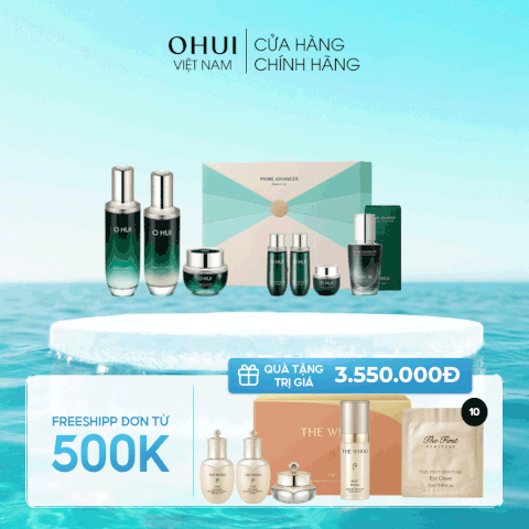 Bộ Dưỡng Da Ohui Prime Advancer 3pcs Special Set