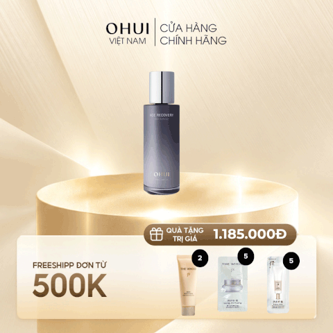 Nước cân bằng cải thiện nếp nhăn OHUI Age Recovery Skin Softener