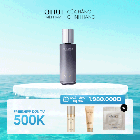Nước cân bằng cải thiện nếp nhăn OHUI Age Recovery Skin Softener