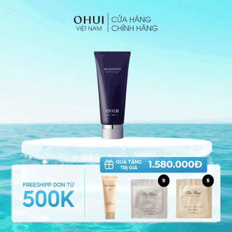 Sữa rửa mặt cải thiện nếp nhăn Ohui Age Recovery Foam Cleanser