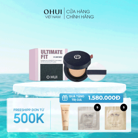Phấn Nước Ohui Ultimate Fit Longwear Jean Cushion Pink 01
