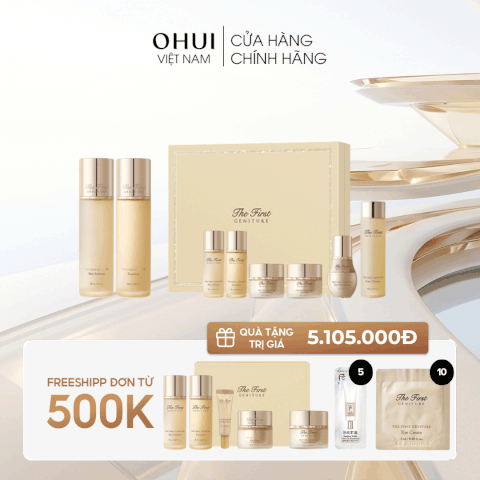 Bộ Dưỡng Trẻ Hóa Da OHUI The First Geniture Special Set 2pcs 2025