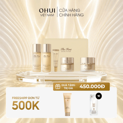 Bộ Dưỡng Trẻ Hóa Da O Hui The First Mini 5 pcs