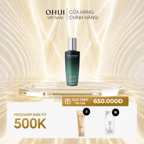 Nước cân bằng ngăn ngừa lão hóa sớm OHUI Prime Advancer Skin Softener