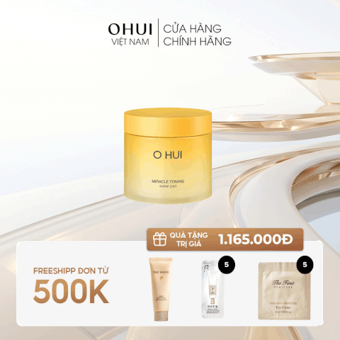 Bông dưỡng đa năng OHUI Miracle Toning Water Pad