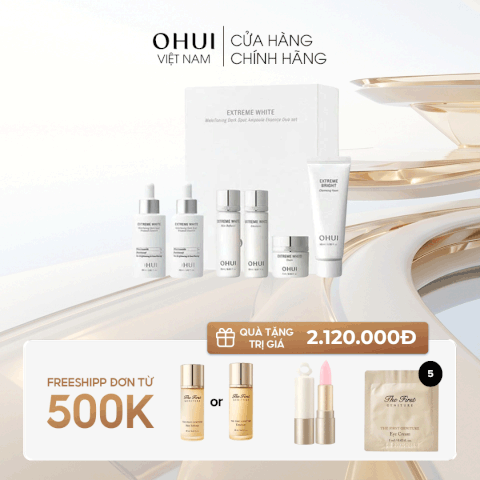 Bộ Dưỡng Da Ohui Extreme White Melatoing Due Set