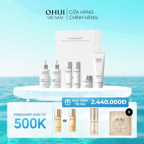Bộ Dưỡng Da Ohui Extreme White Melatoing Due Set