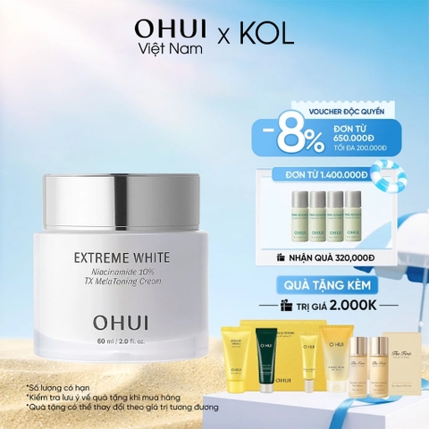 Kem dưỡng trắng da sáng rạng rỡ OHUI Extreme White Cream