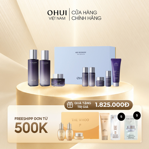 Bộ Dưỡng Da Ohui Age Recovery 3pcs Special Set