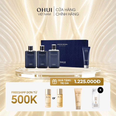 Bộ Dưỡng Da Cho Nam Ohui Meister For Men Hydra Special Set