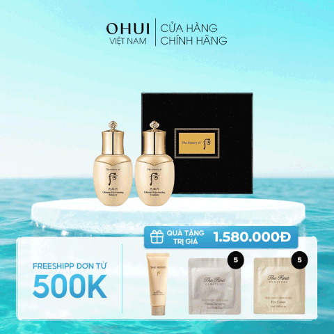 Bộ dưỡng tái sinh da cao cấp Whoo Cheonyuldan Regenerating 2pcs GWP