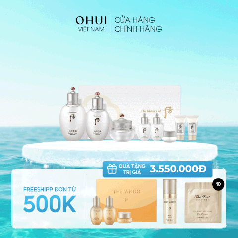 Set dưỡng trắng The history of Whoo Gongjinhyang seol 8pcs