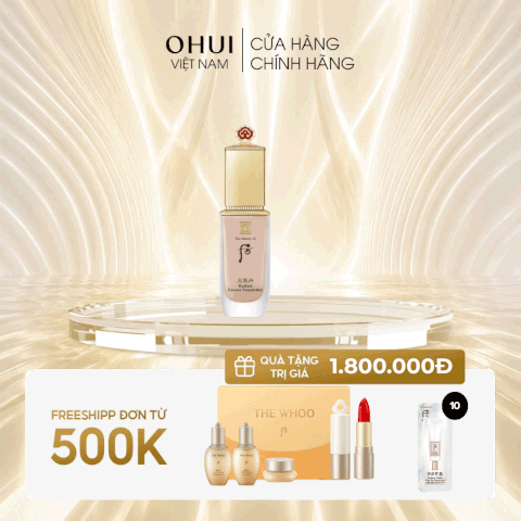 Kem Nền Cao Cấp Whoo Cheongidan Essence Foundation