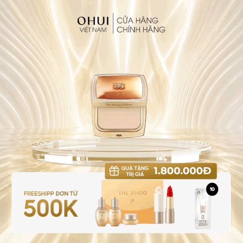 Phấn Phủ Cao Cấp Whoo Cheongidan Powder Pact SPF30/Pa++