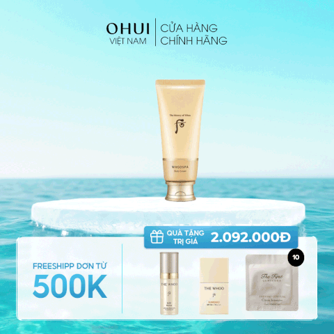 Kem Dưỡng Thể Đông Y Whoo Spa Body Cream