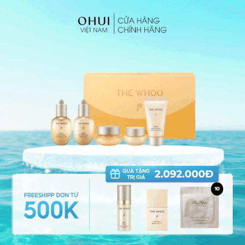 Bộ Dưỡng Da Whoo Gongjinhyang 5PCS Mini