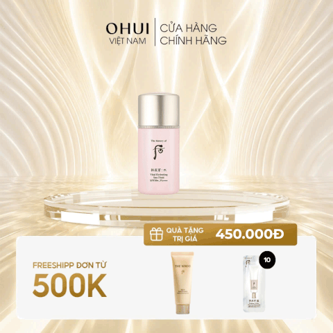 Kem chống nắng Gongjinhyang Soo Vital Hydrating Sun Fluid SPF50+,PA+++