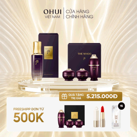 Bộ Tinh Chất Trẻ Hóa Whoo Hwanyu Imperial Youth First Serum Special Set