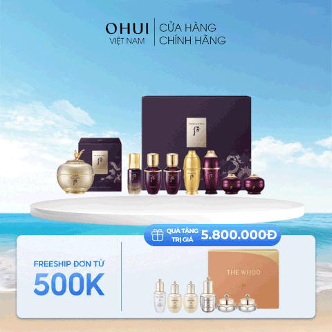 Bộ Kem Mắt Kiệt Tác Hoàn Lưu Cao Whoo Hwanyu Imperial Youth Contour Eye Cream Special Set New