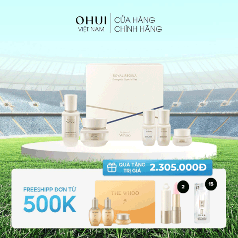 Bộ Dưỡng Whoo Royal Regina Energetic 2pcs Special Set