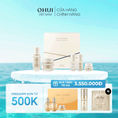 Bộ Dưỡng Whoo Royal Regina Energetic 2pcs Special Set
