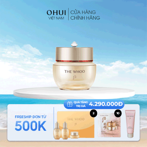 Kem Dưỡng Tự Nhuận Da Whoo Bichup Anti Anging Repair Cream