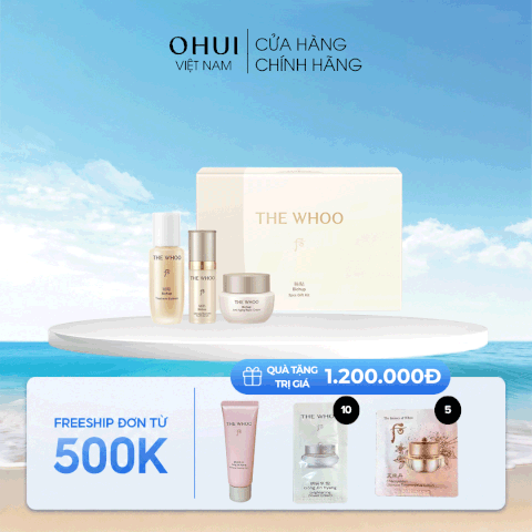 Bộ sản phẩm chống lão hóa Whoo BiChup Anti-Aging Special Gift set 3pcs