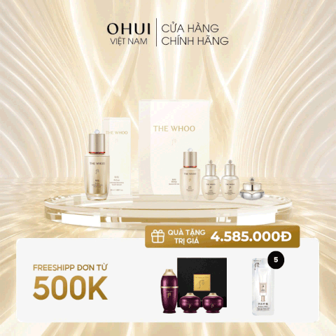 Bộ Tinh Chất Đông Y Whoo Bichup Ultimate Recovery Youth Serum Special Set