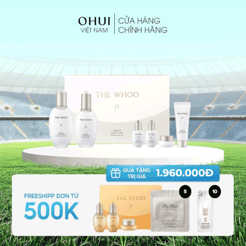 Bộ Dưỡng Da Whoo Gongjinhyang Seol Brightening 2pcs Set 2024