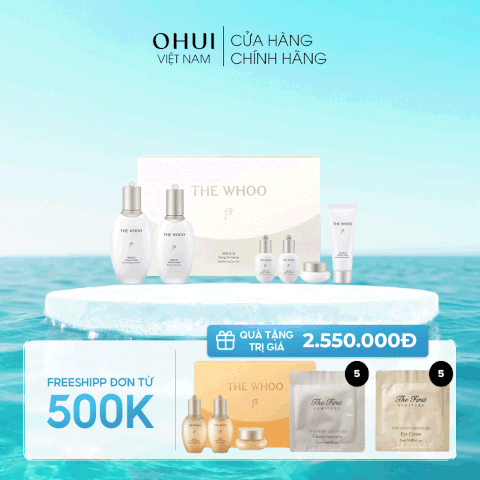 Bộ Dưỡng Da Whoo Gongjinhyang Seol Brightening 2pcs Set 2024