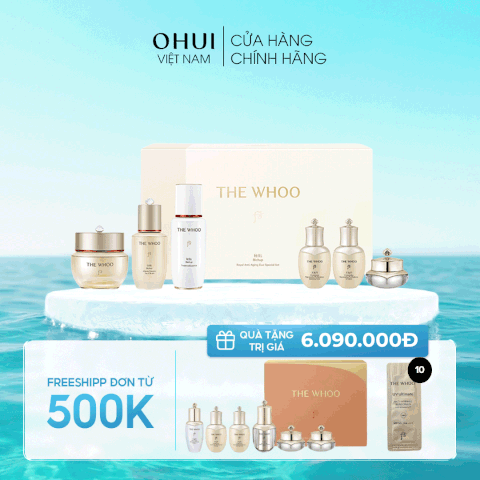 Bộ sản phẩm chống lão hóa Whoo Bichup Royal Anti Anging Duo Set