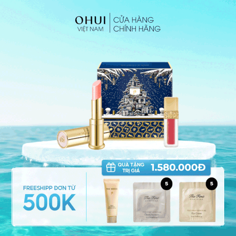 Bộ Son Dưỡng Môi Đông Y Whoo Mi Glow Lip Balm Special Set