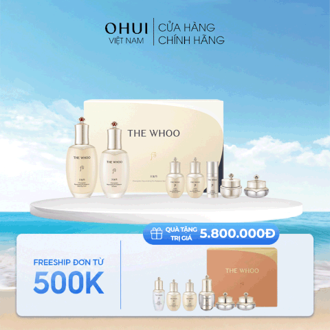 Bộ Dưỡng Da Whoo Cheongidan Pro Radiant 2pcs Set