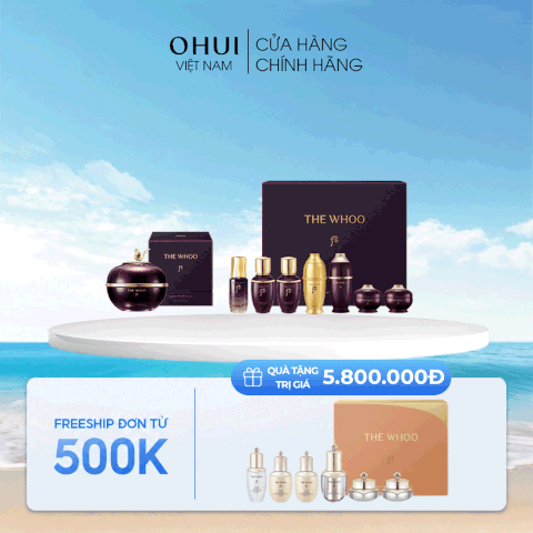 Bộ Dưỡng Da Kiệt Tác Hoàn Lưu Cao Whoo Imperial Youth Master Cream Thế Hệ 5
