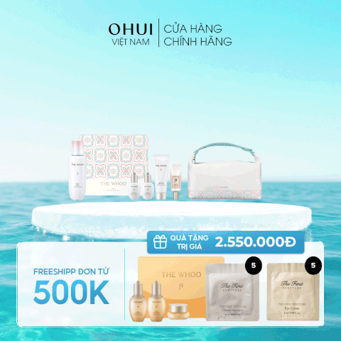 Bộ Tinh Chất Khởi Nguồn Whoo Bichup First Moisture Danhase Set