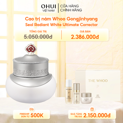 Cao trị nám Whoo Gongjinhyang Seol Radiant White Ultimate Corrector